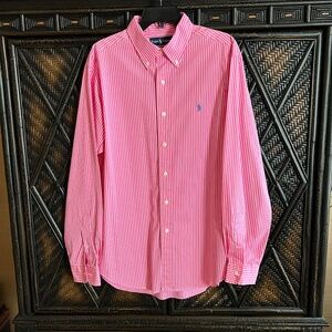 Ralph Lauren Long Sleeve Men's Shirt Size L